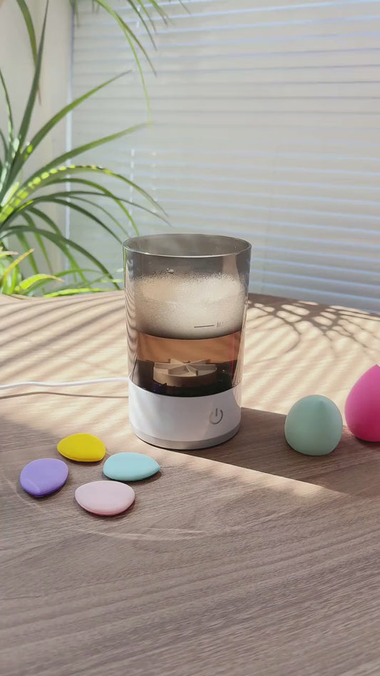 منظف ​​فرش المكياج الكهربائي